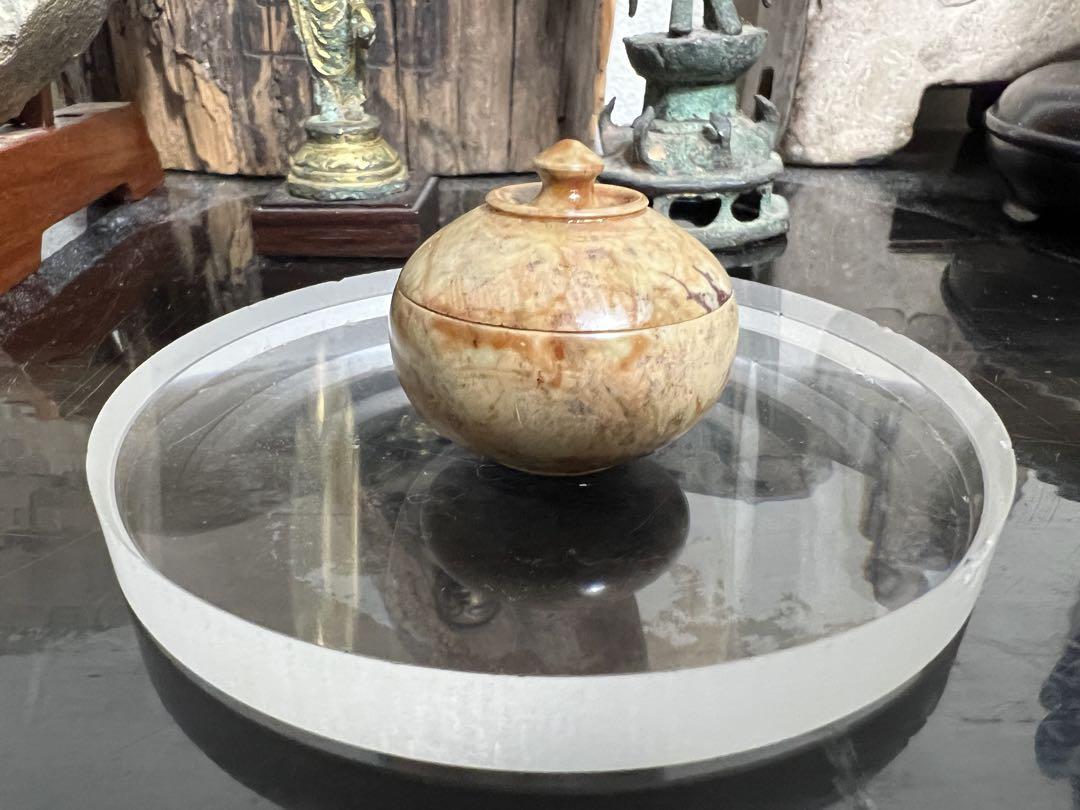 滑石製 舎利容器 仏具 仏教美術 仏像 古美術 骨董 - メルカリ