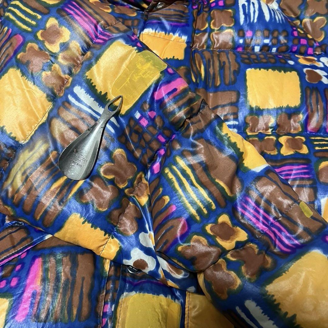 激レア 70's gerry down jacket batik pattern