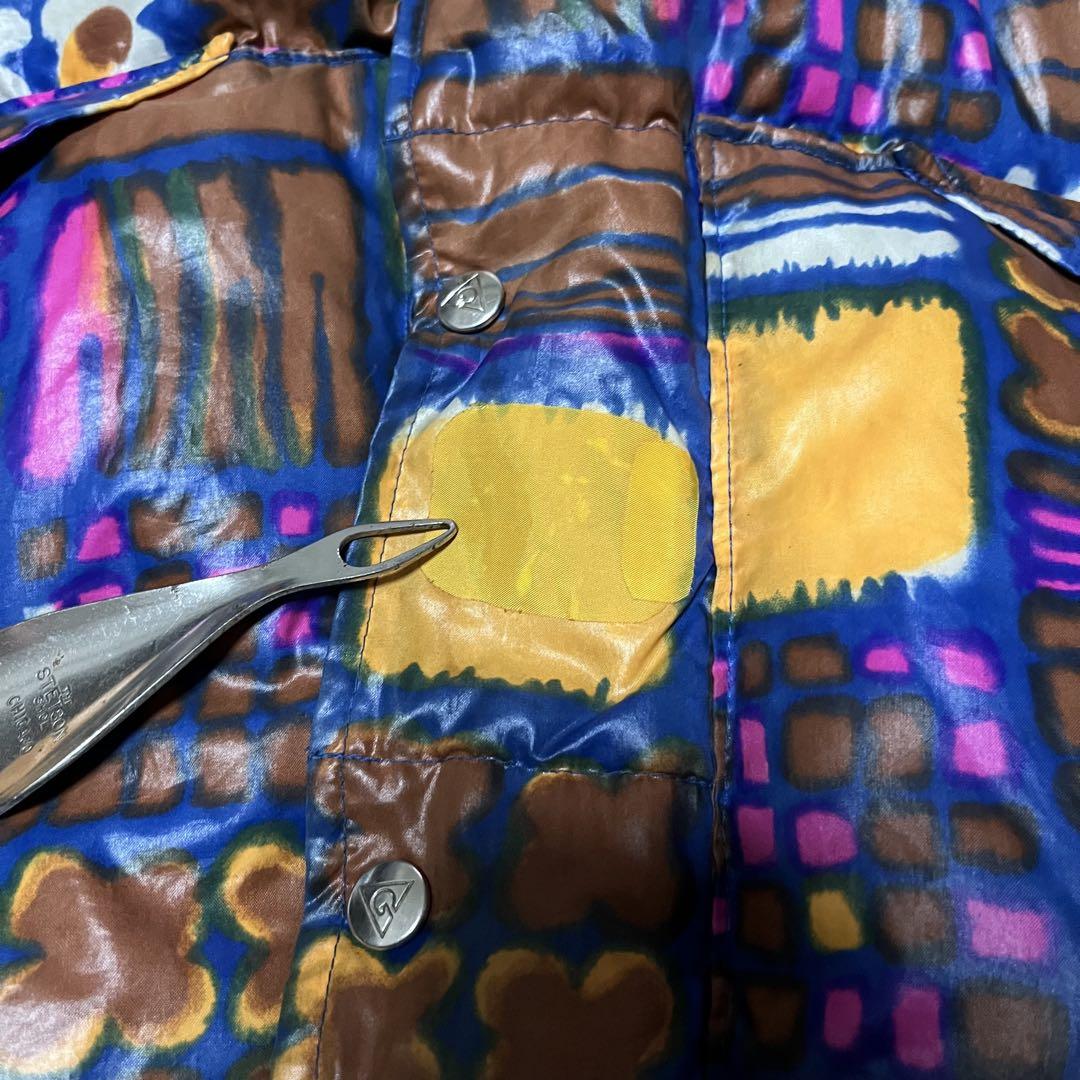 激レア 70's gerry down jacket batik pattern
