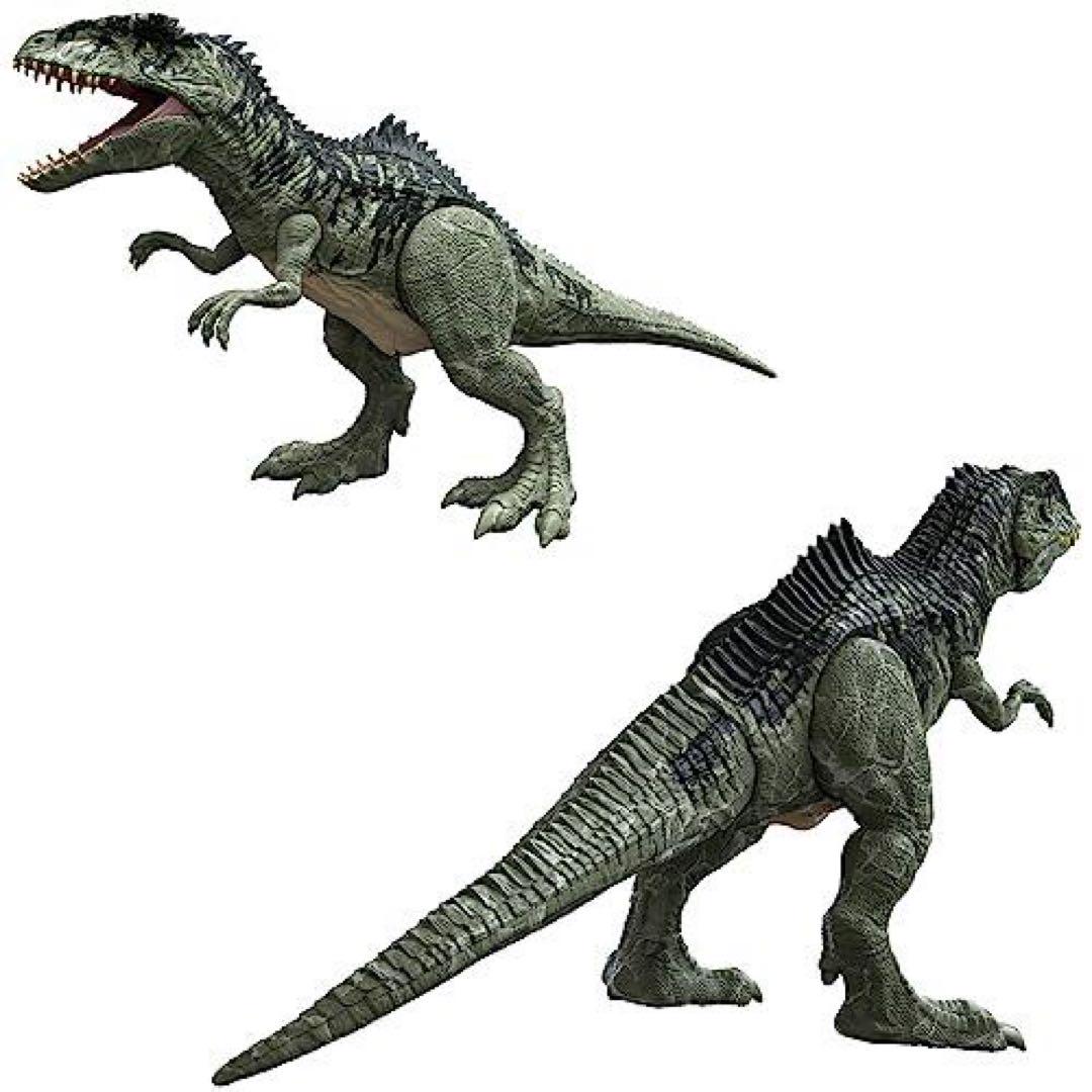マテル　ジュラシックワールド　スーパービッグ　ギガノトサウルス
