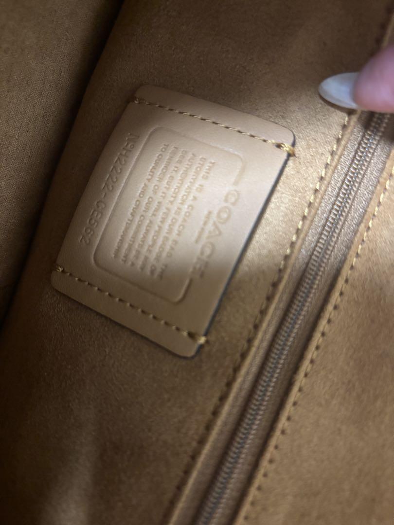 COACH ブラック ショルダーバッグ