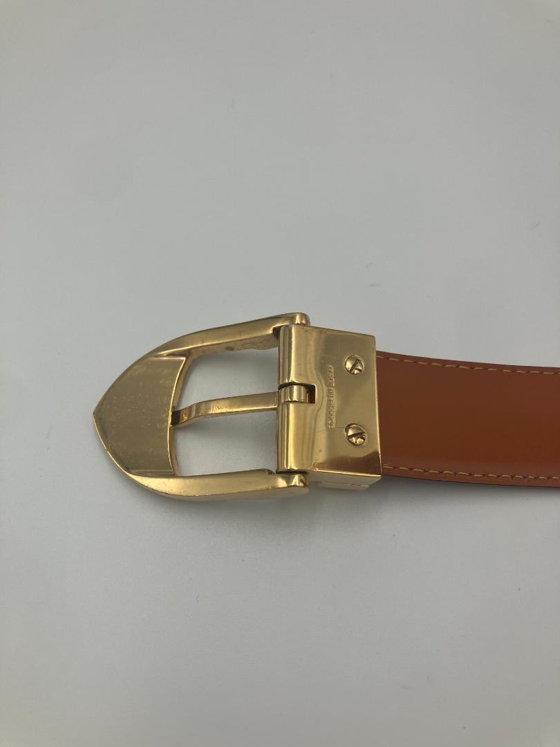 LOUIS VUITTON エピ サンチュール ベルト ゴールド金具