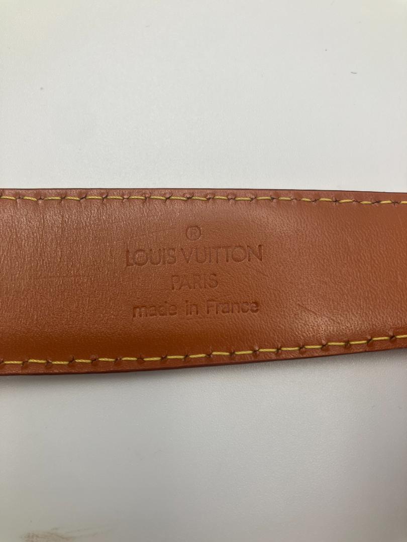 LOUIS VUITTON エピ サンチュール ベルト ゴールド金具