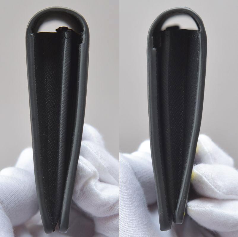 新品◇ルイヴィトン LVサークル ポルトフォイユ・ブラザ 長財布 エピレザー 黒