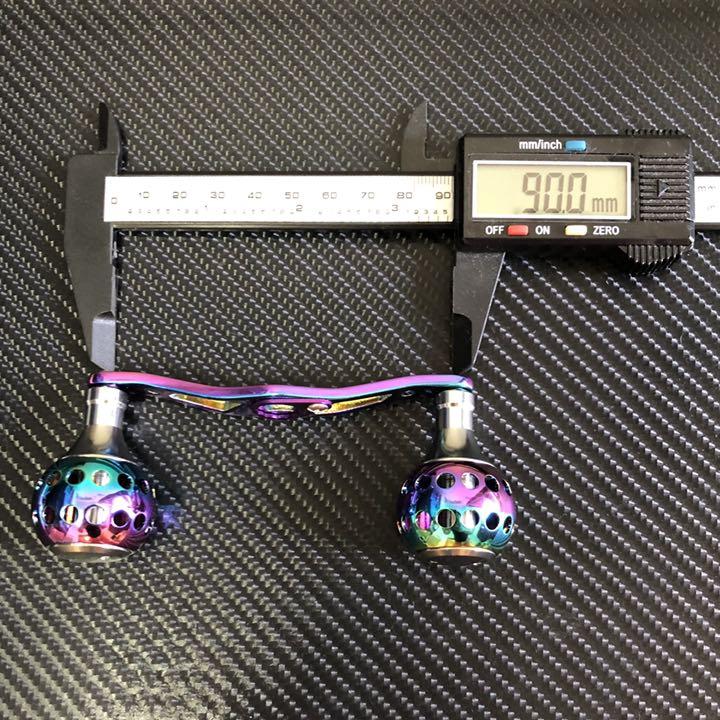 軽量アルミオフセットハンドル&パワーハンドルノブ セット