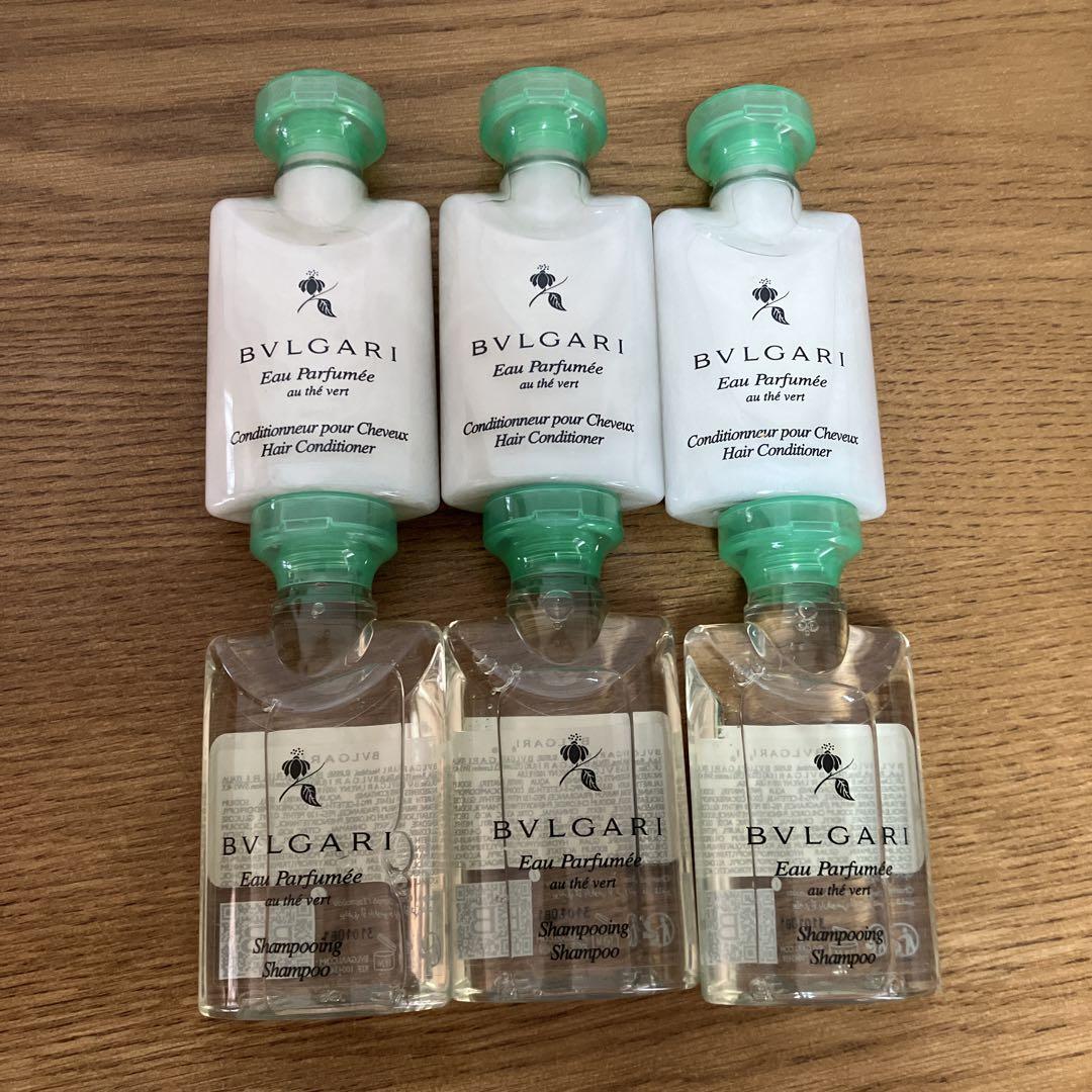 新品未使用 BVLGARI 旅行用シャンプー・コンディショナーセット 新品未使用 BVLGARI 旅行用シャンプー・コンディショナーセット