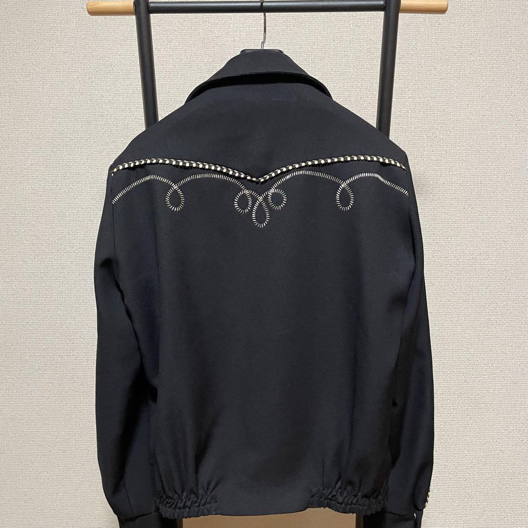 【美品】60s〜70s HbarC ウエスタンジャケット　ギャバジン