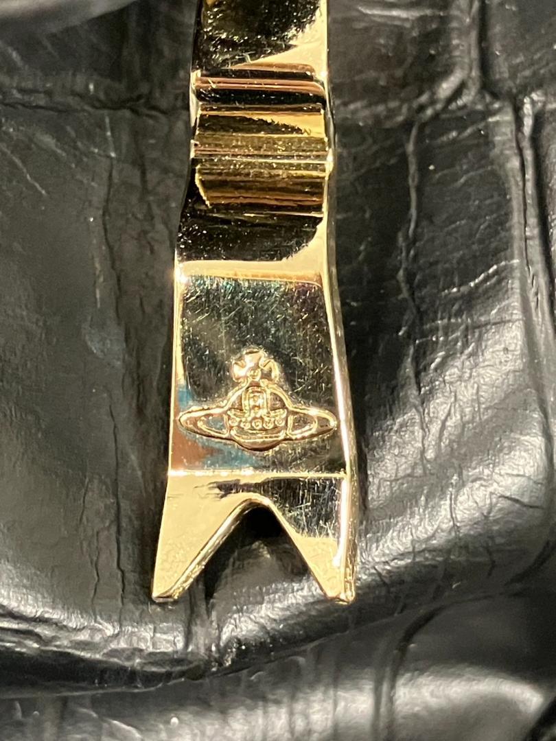 H7-115 Vivienne Westwood ヴィヴィアン クロコ風 バッグ