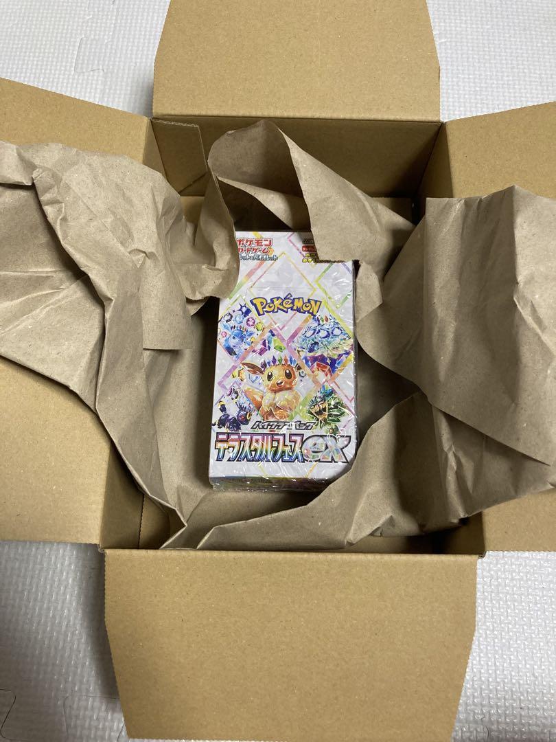 ポケモンカードゲーム　テラスタルフェスex　シュリンク付き　1BOX