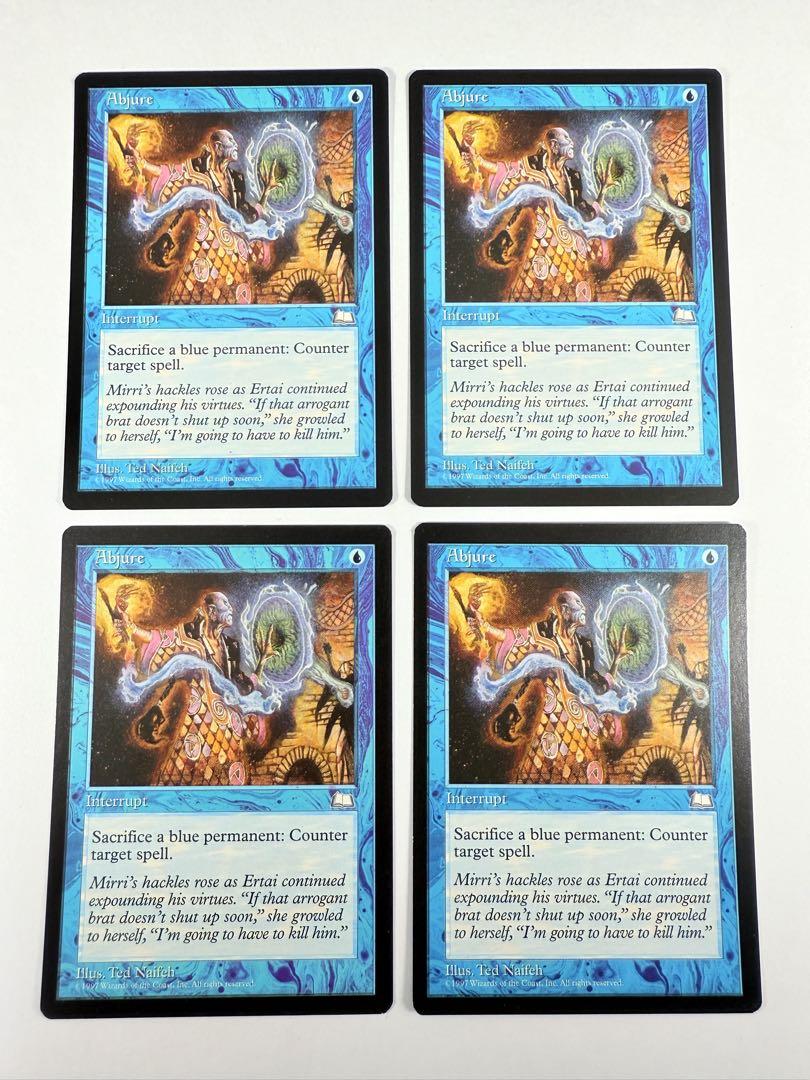 MTG 拒絶 / Abjure 英語版 4枚セット - メルカリ