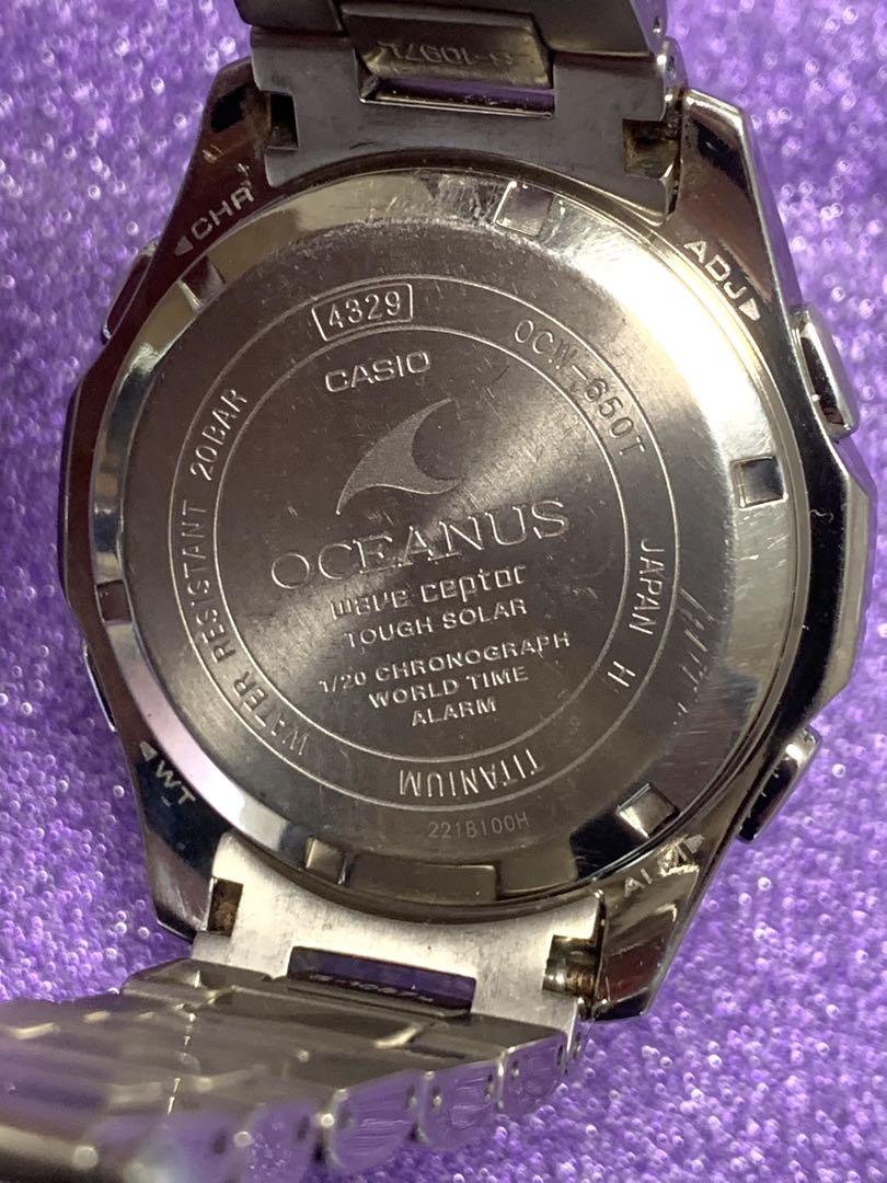 オシアナス OCEANUS CASIO OCW-650T 200mダイバー