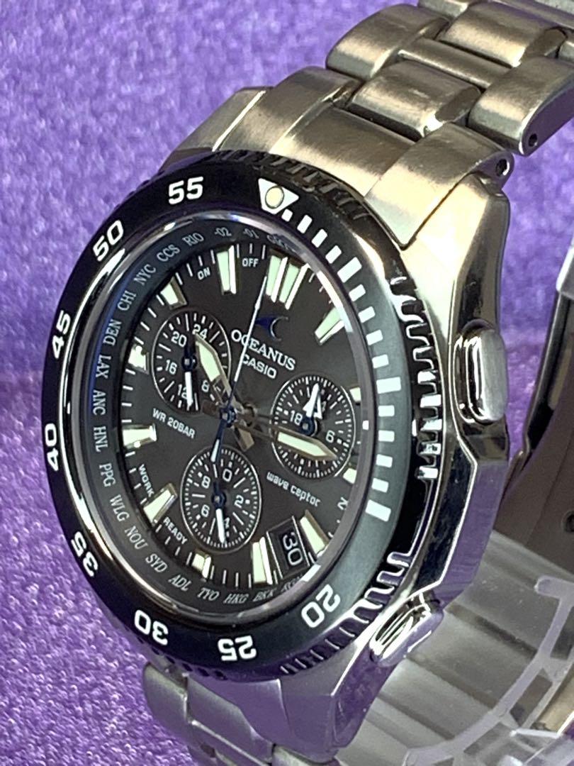 オシアナス OCEANUS CASIO OCW-650T 200mダイバー