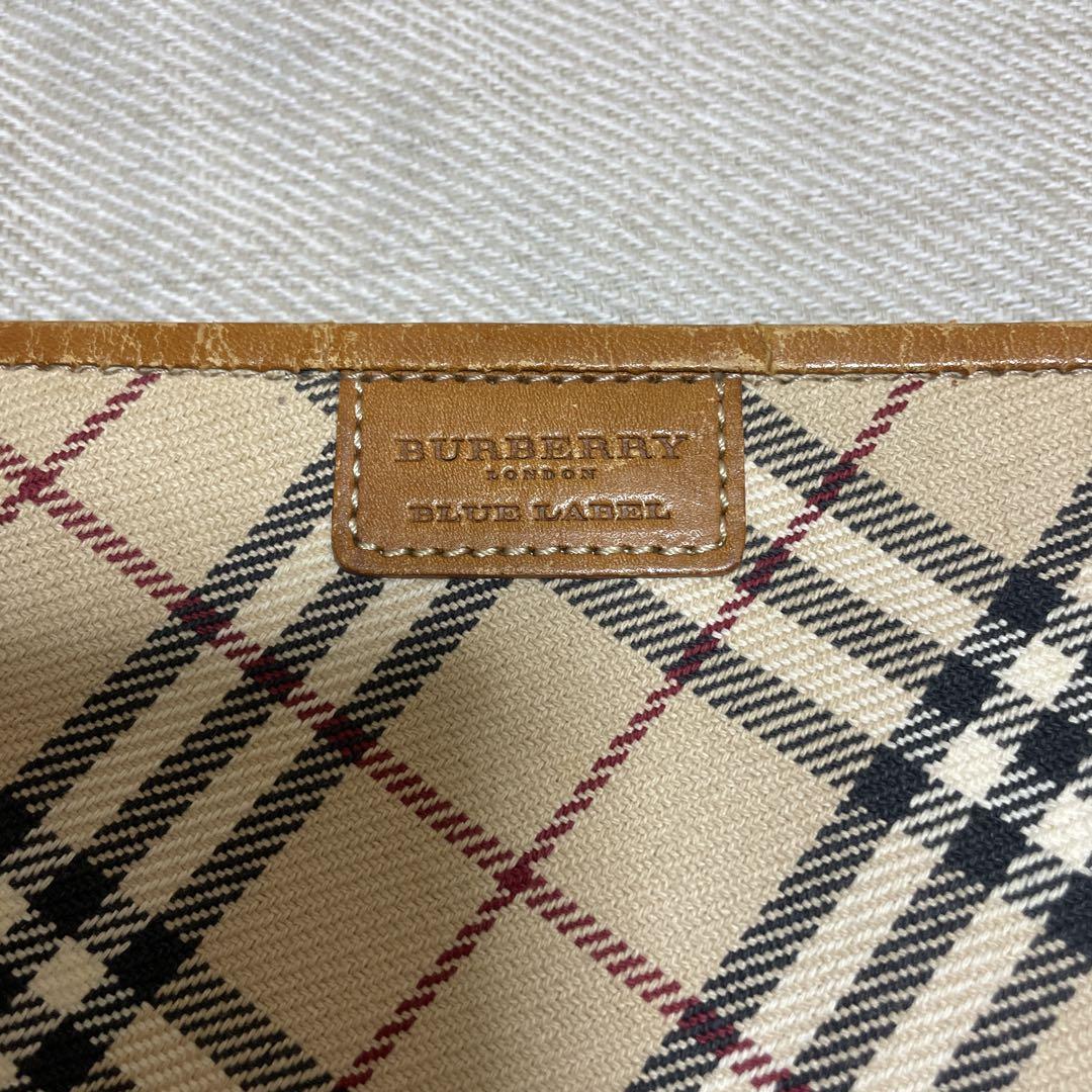 BURBERRY チェック柄ショルダーバッグ