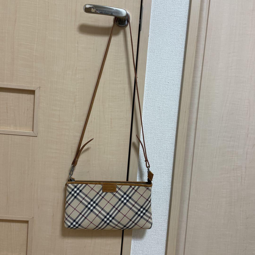 BURBERRY チェック柄ショルダーバッグ
