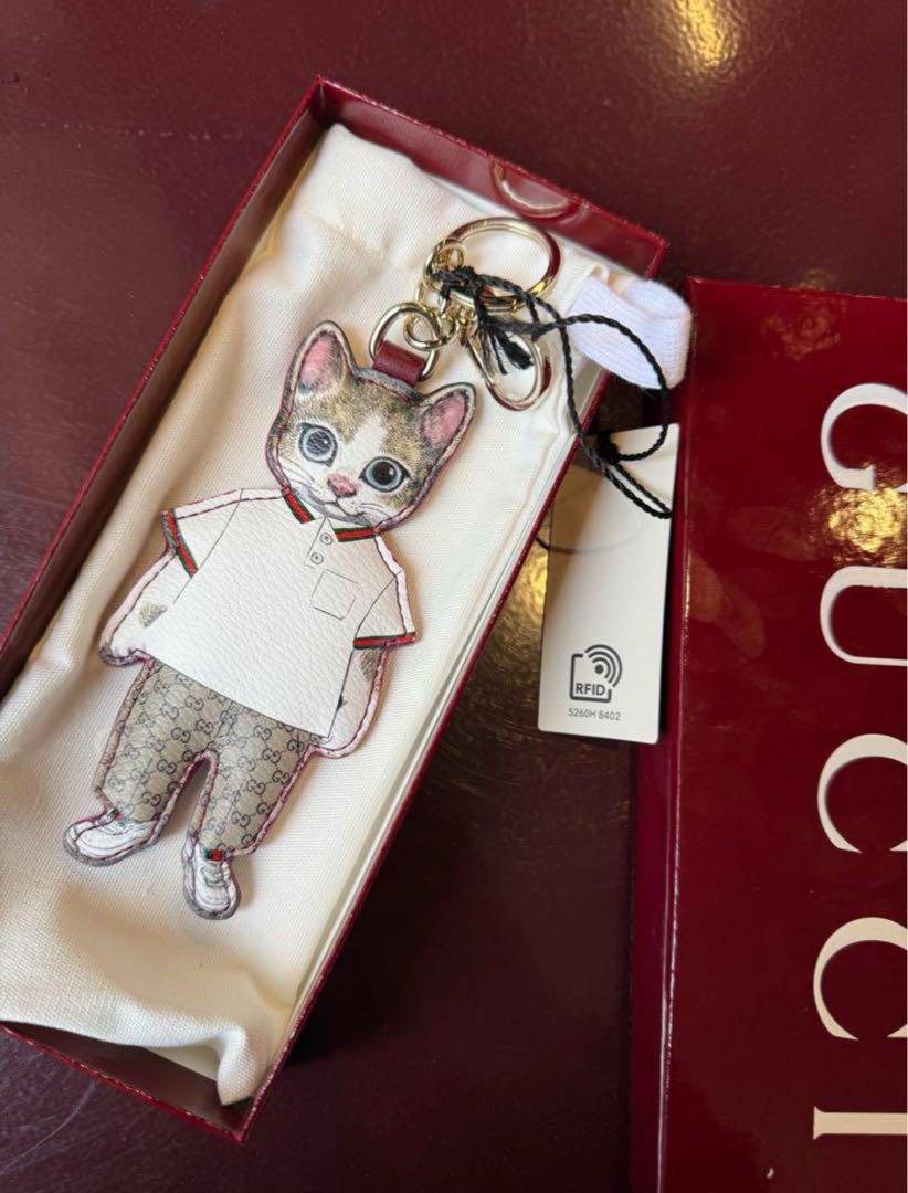 日本限定】GUCCI ヒグチユウコ猫チャーム ボリス