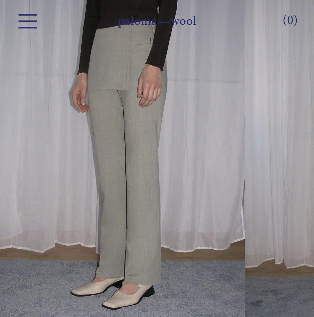 paloma wool  スラックス(グレー)