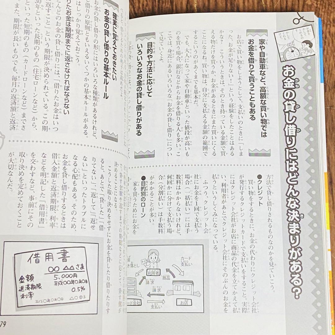 Y5ドラえもん科学ワールド 社会ワールド 漫画 学習シリーズ お金