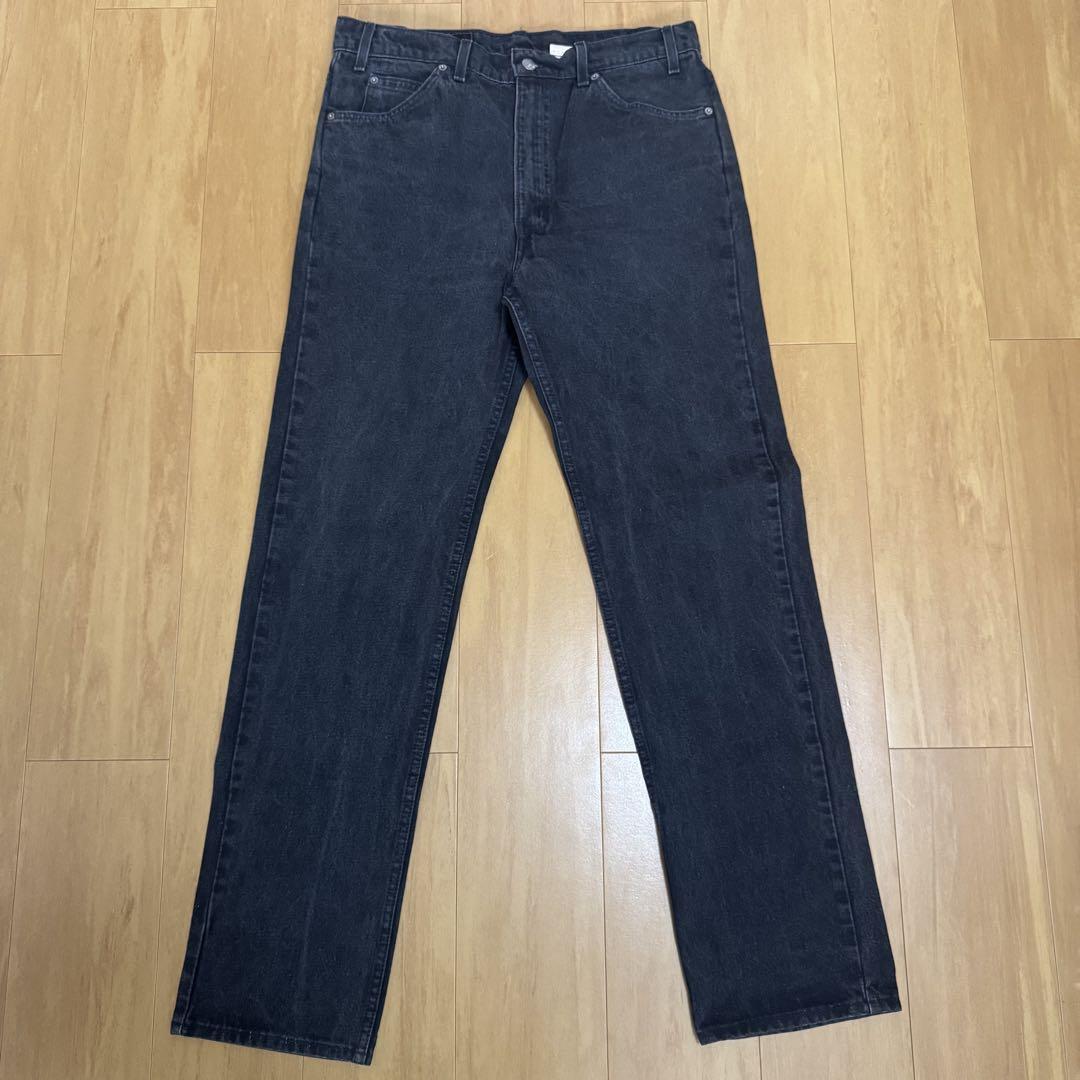 Levi’s 90s USA製 505-4159 後染めブラック デニムパンツ