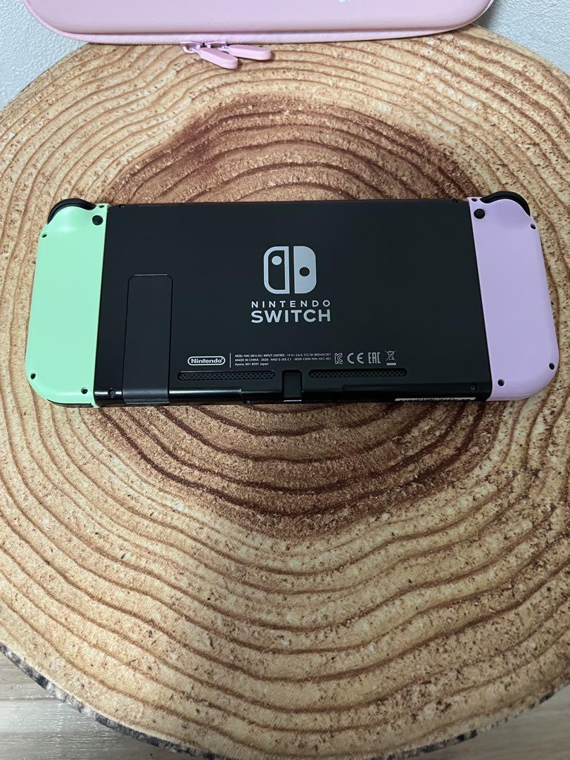 Nintendo Switch ニンテンドースイッチ本体 GRN/PNK箱無し