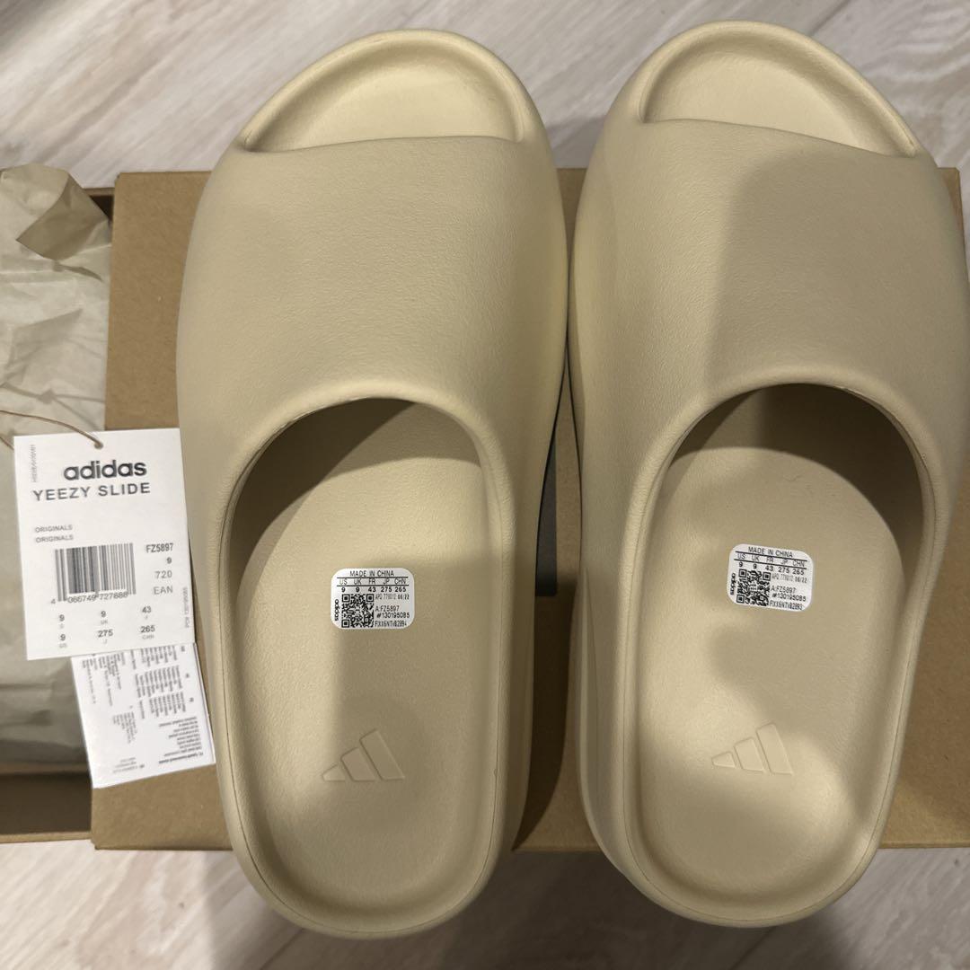 YEEZY SLIDE BONE US 9 27.5c m