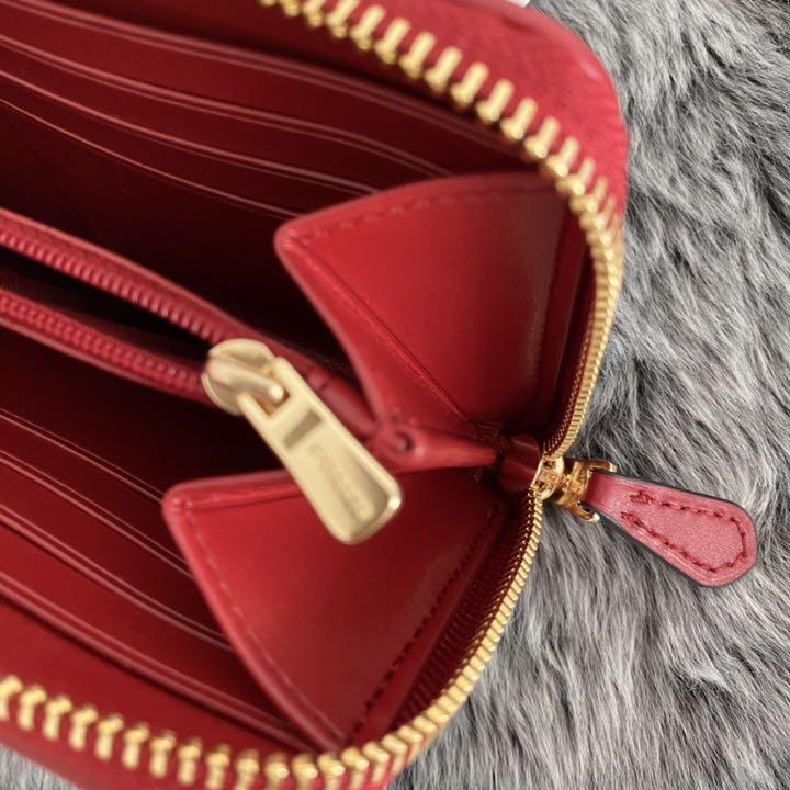 人気セールHOT 新品 ブラウン シグネチャー レザー 長財布 VQArn-m46690264519 COACH コーチ レッド NEW在庫