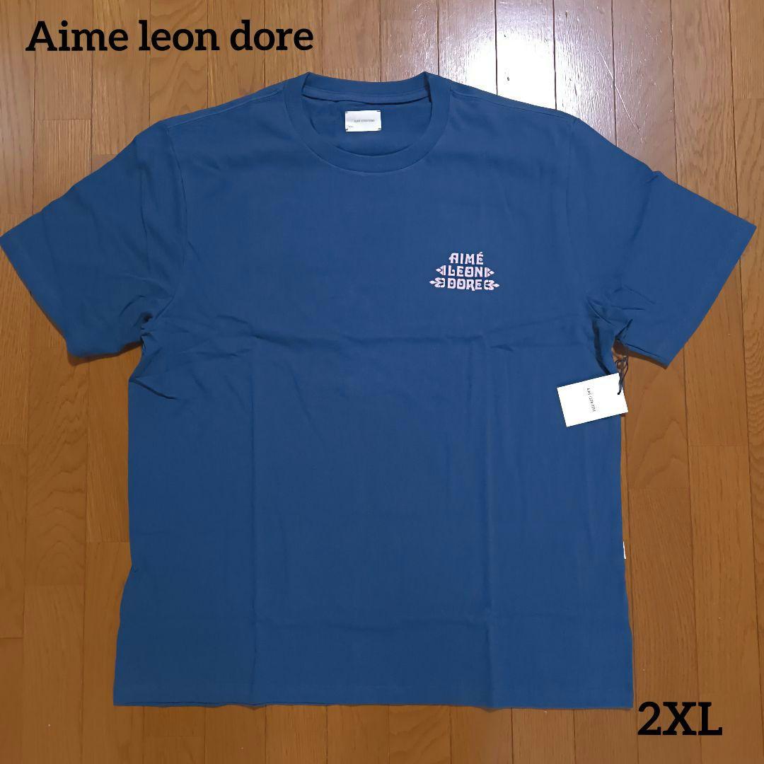 Aime leon dore プリントロゴ Tシャツ