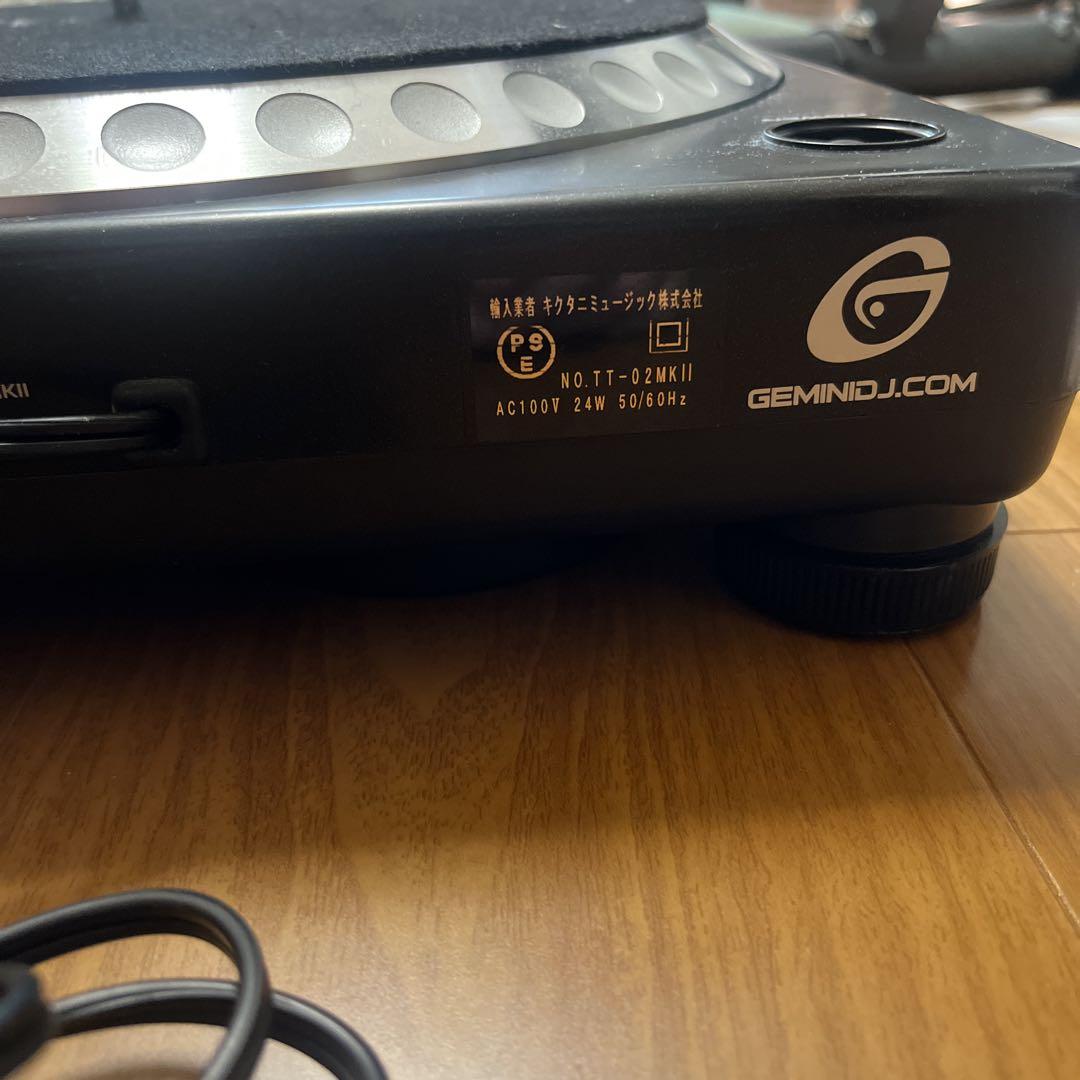 gemini TT-02 ターンテーブル