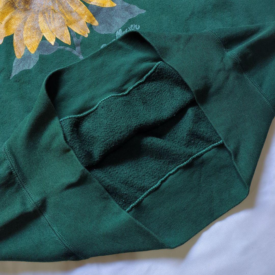 【90s usa製】sunflower フルーツオブザルーム スウェット XL