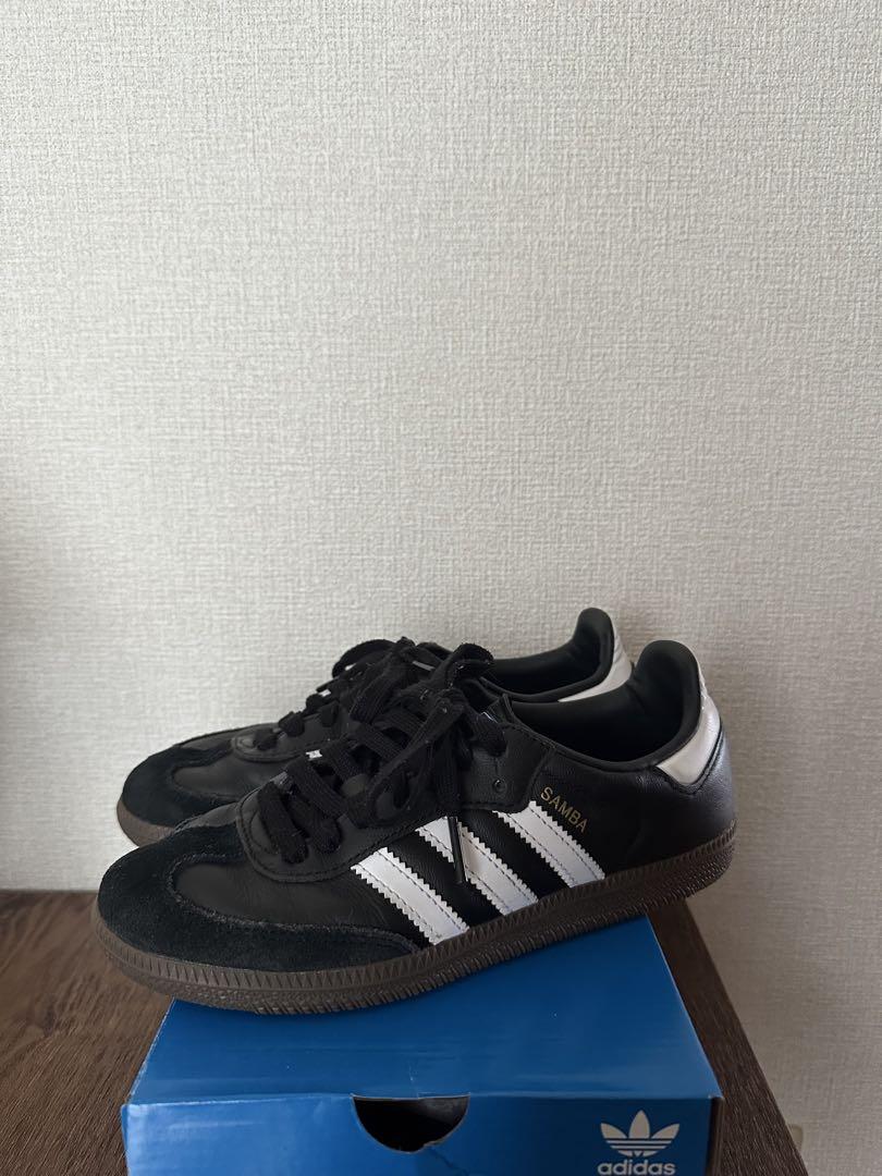 adidas originals SAMBA サンバ OG ブラック22.5cm