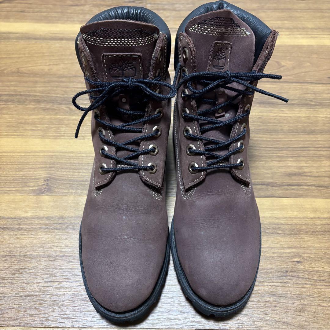 Timberland 6インチプレミアム ブーツ ブラウン 25.5cm