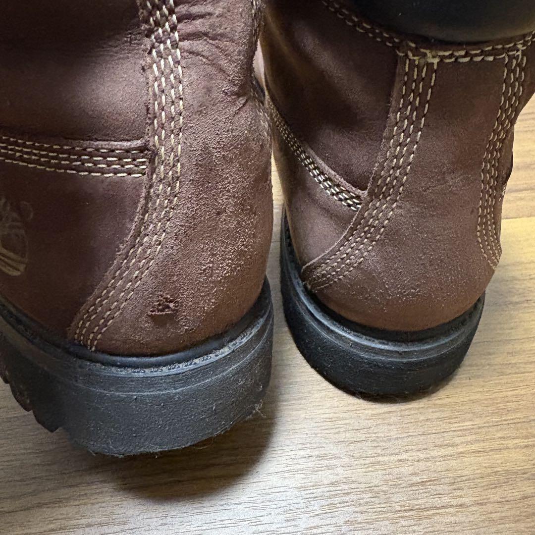 Timberland 6インチプレミアム ブーツ ブラウン 25.5cm