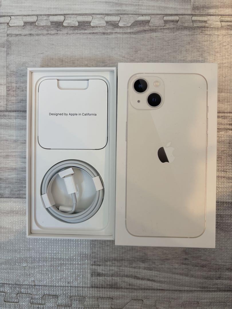 スマートフォン本体 iPhone13 Starlight 128GB