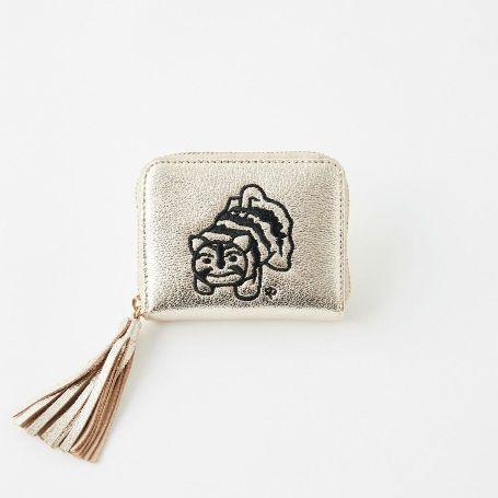 ペルケ ×earジャバラ二つ折り財布