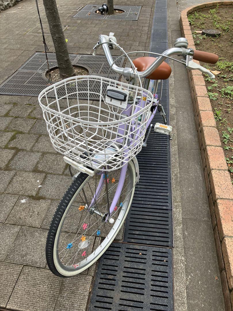 【美品】ブリヂストン　ジュニア自転車　リコリーナ　22インチ　3段変速