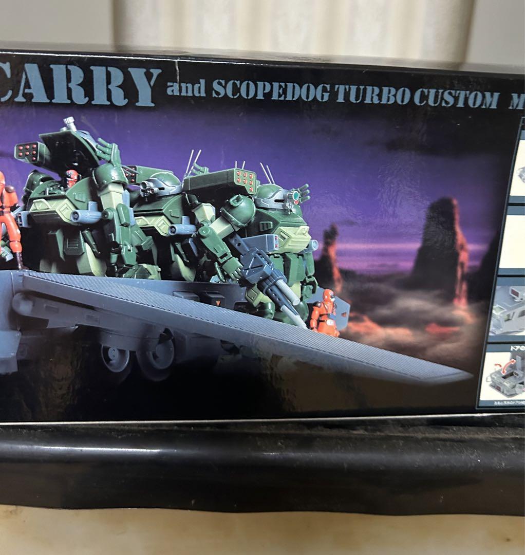 1/48アクティックギア「ビッグキャリーandスコープドッグターボカスタム 」 Amazon | ボトムズ アクティックギア 1/48 AG-EX08 ビッグ