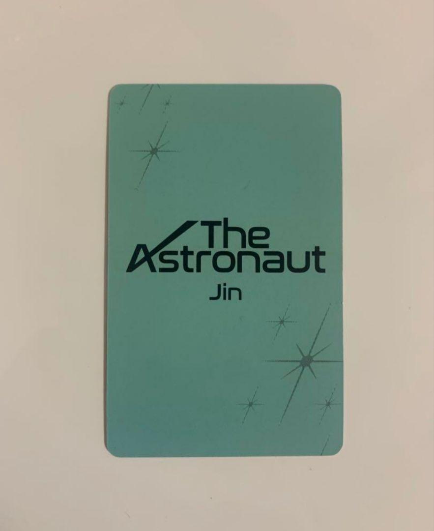 BTS ジン The Astronaut トレカ 購入特典 セット BTS JIN The Astronaut 2形態セット - メルカリ