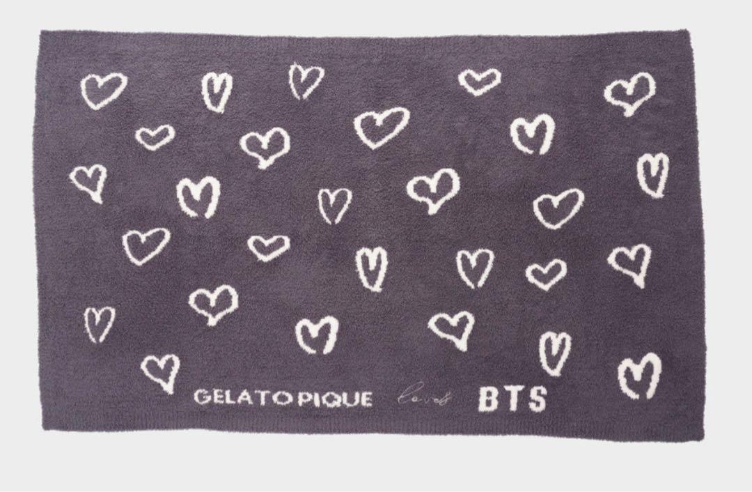 [GELATO PIQUE loves BTS] BLANKET (GRAY)