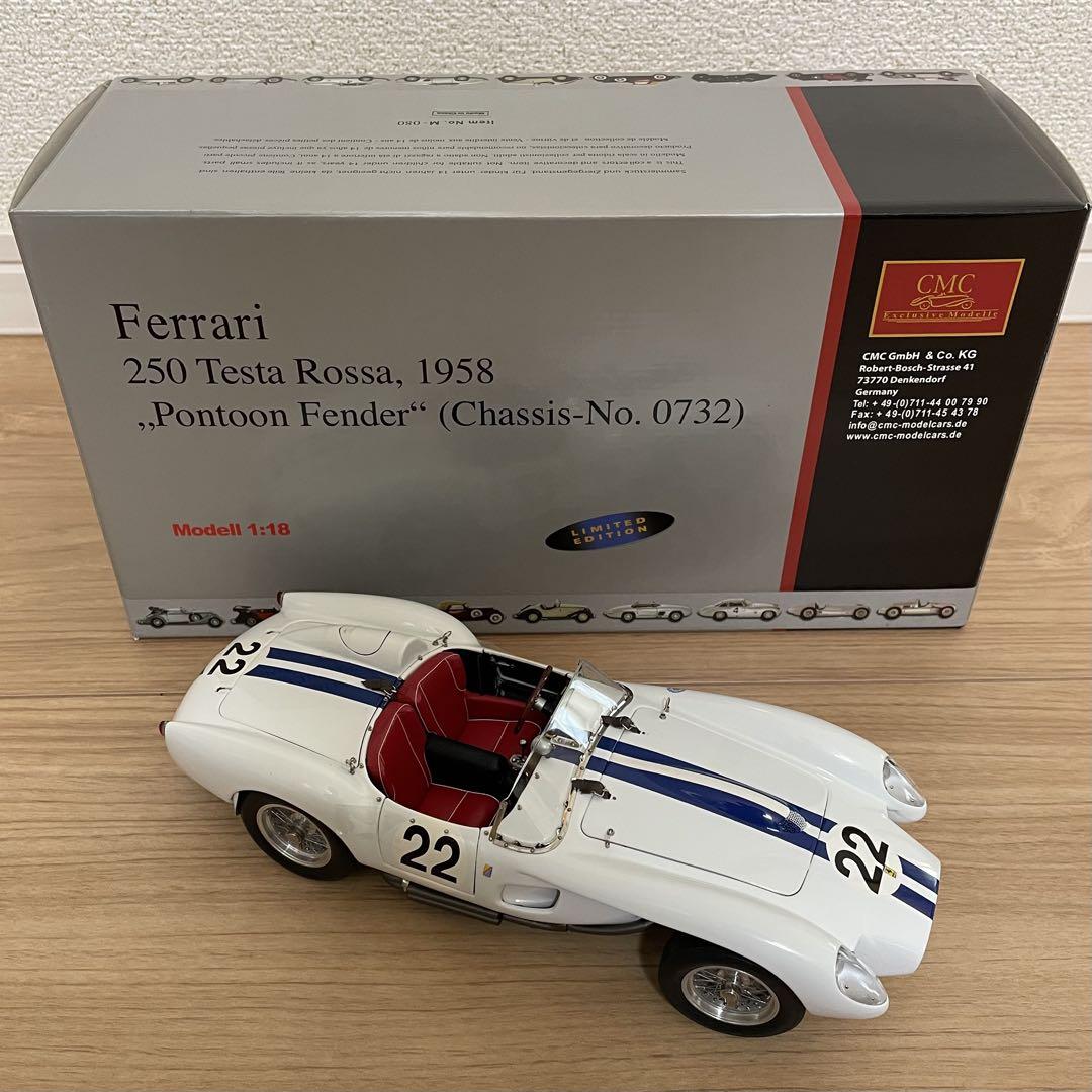 1/18CMC Ferrari 250 TestaRossa (絶版・未展示) - メルカリ