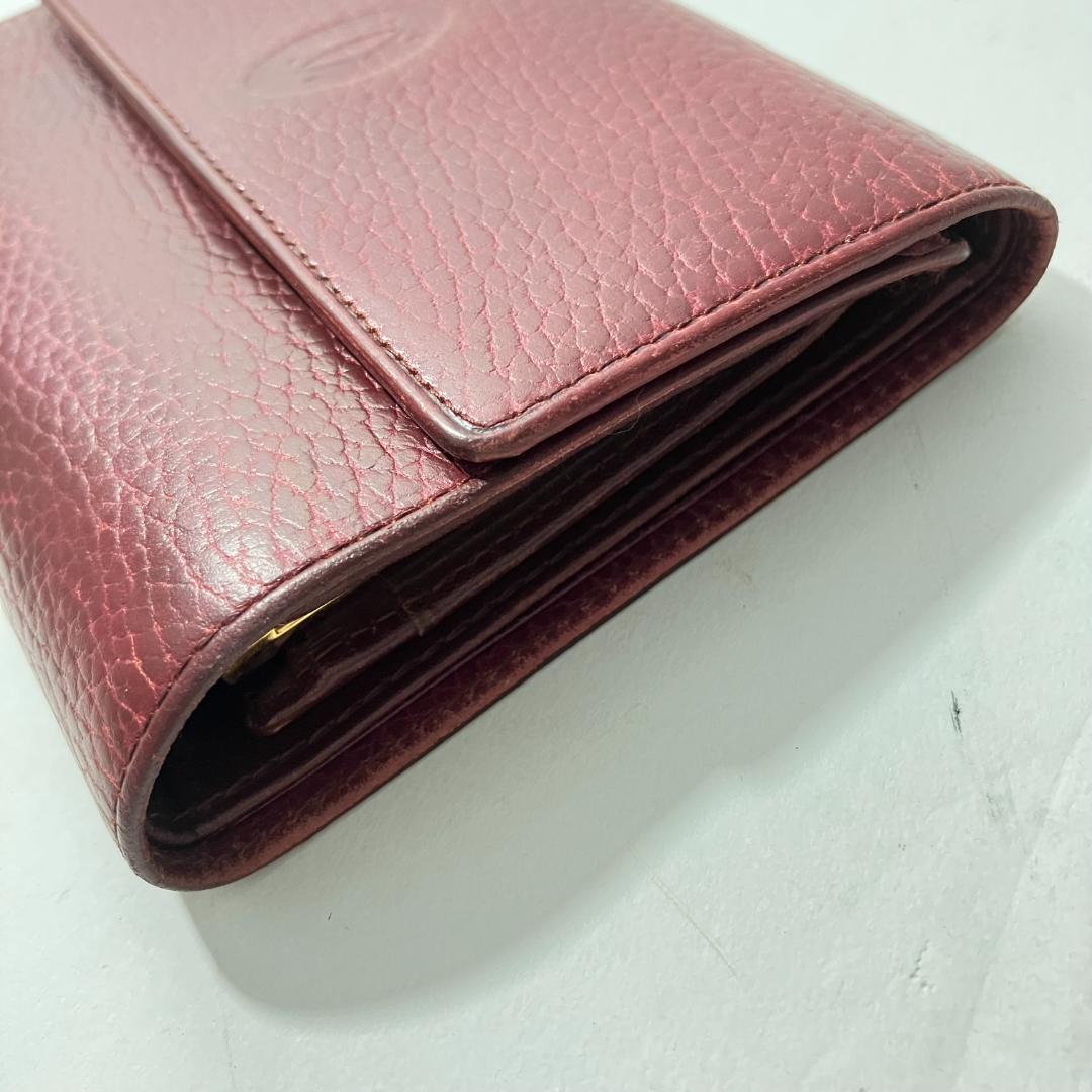 【美品✨】カルティエ Cartier 長財布 マストライン がま口長財布 カルティエ マストライン がま口 三つ折り財布 買取致しました