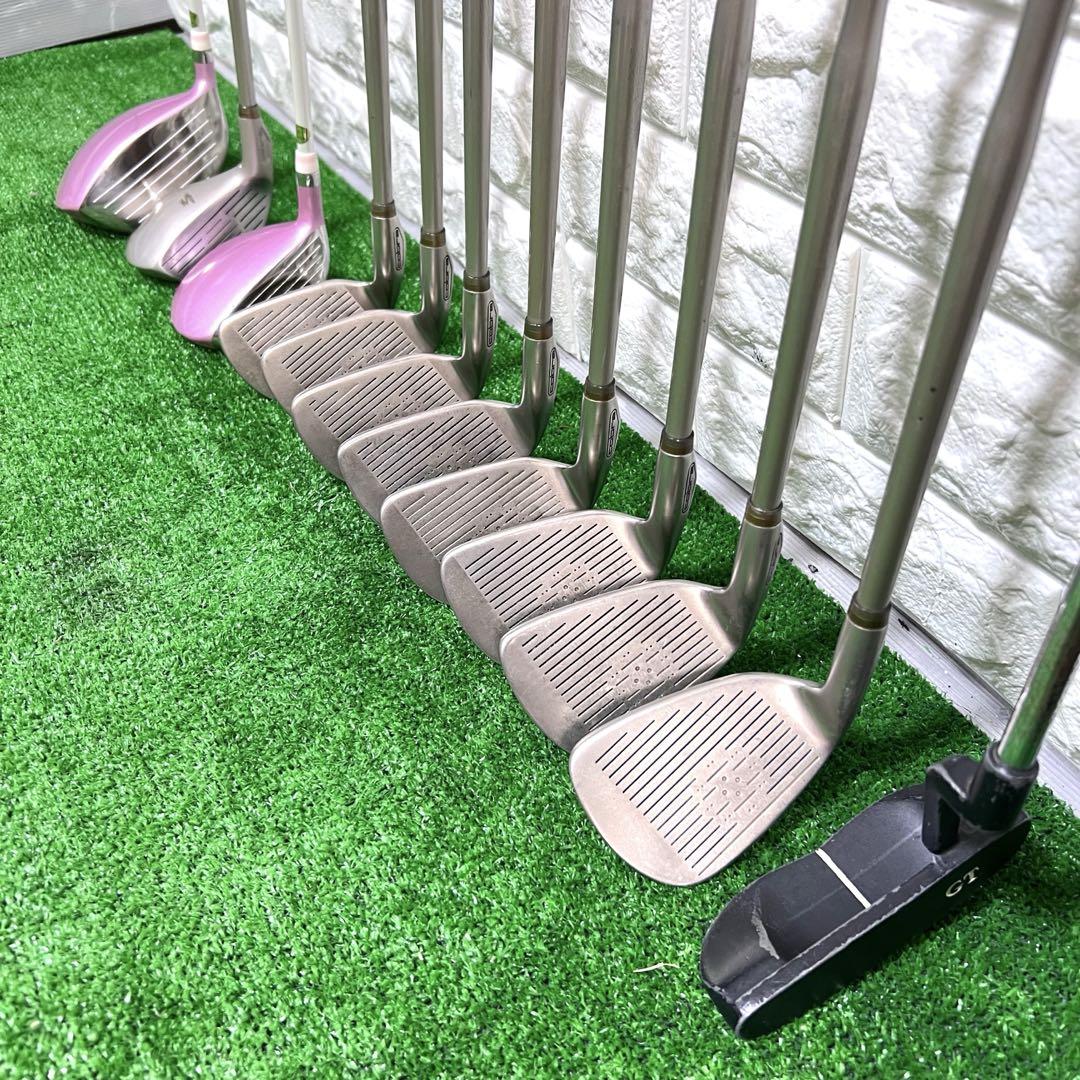 ゴルフセット 豪華 レディース cobra ラウンド仕様 飛距離抜群