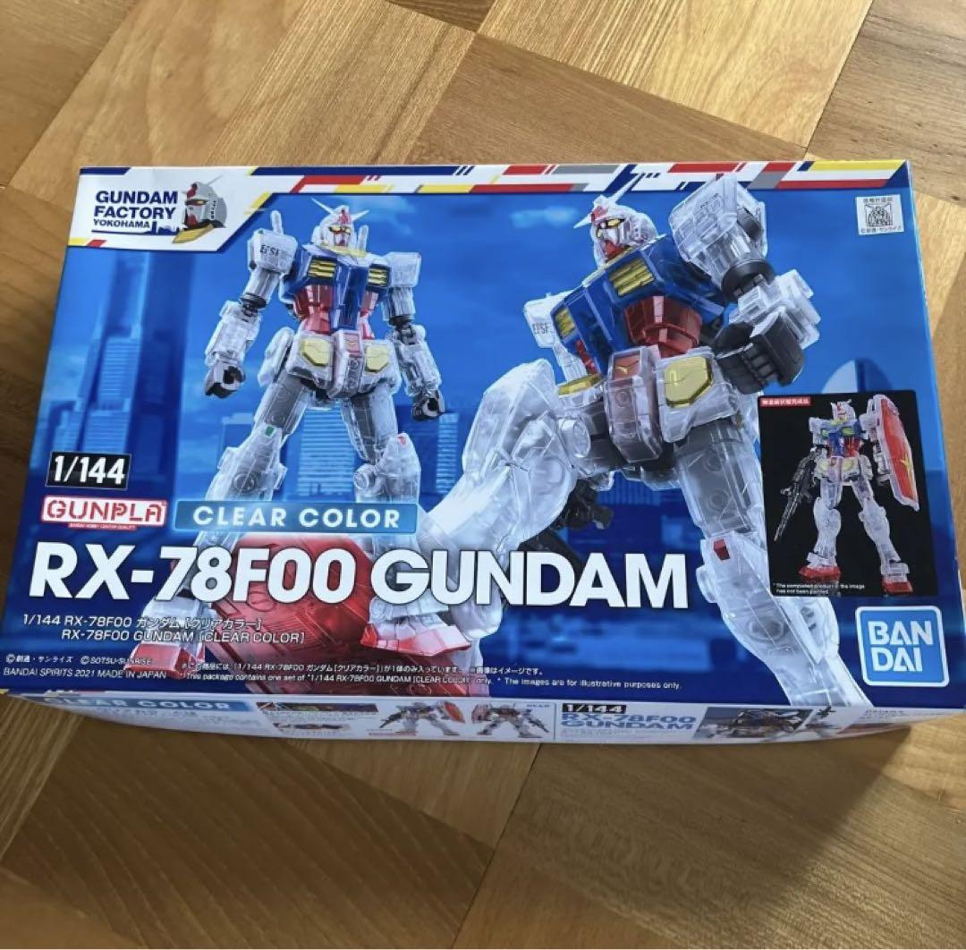 HG RX-78FOO ガンダム クリアカラー (ガンダムファクトリー横浜限定）