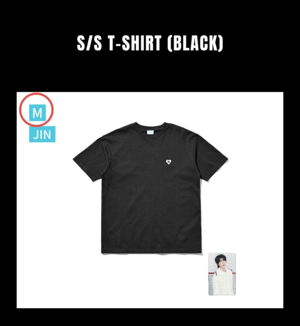 BTS RUNSEOKJIN in JAPAN T-SHIRT トレカ付きジン BTS RUNSEOKJIN in JAPAN T-SHIRT トレカ付き ジン - メルカリ