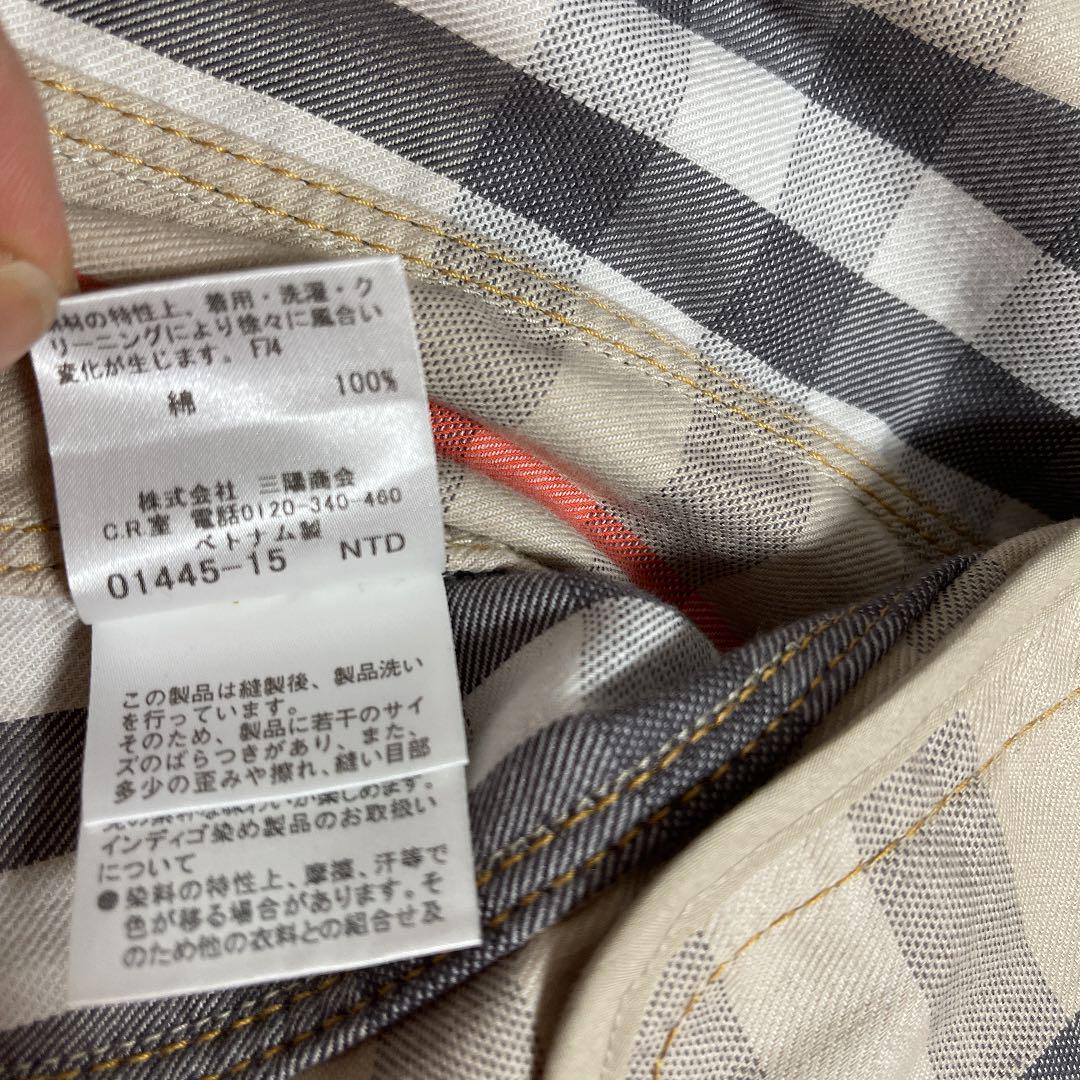 本物保証人気SALE 美品 バーバリーロンドン デニムジャケット ノバチェック サイズ40 0zpMs-m46704381514 超激得安い