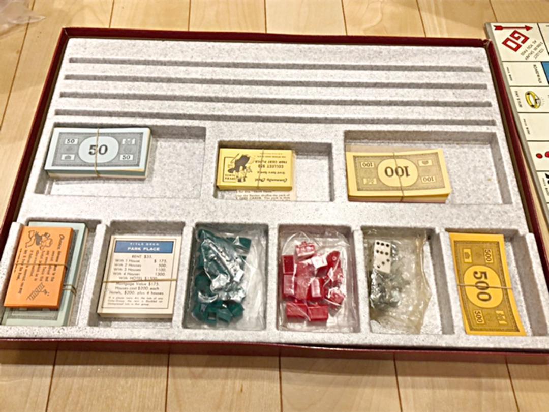 【激レア】 ヴィンテージ　MONOPOLY 　モノポリー　1964年版 激レア】 ヴィンテージ MONOPOLY モノポリー 1964年版 パズル