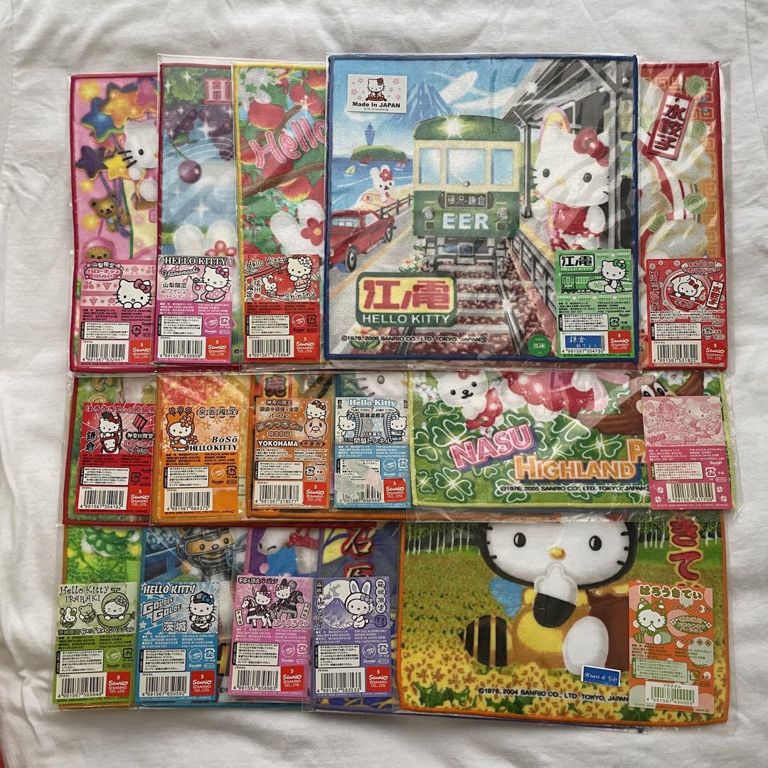 ご当地キティ タオル 49枚 まとめ売り
