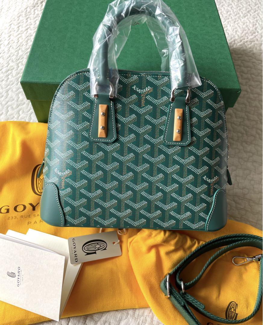 新品未使用　ゴヤール　GOYARD ヴァンドーム ミニ　バッグ　グリーン