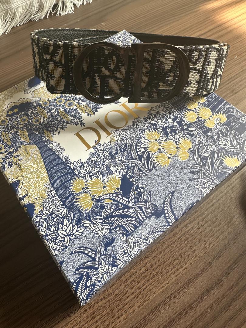 ✨極美品✨Dior リバーシブル ベルト100cm - メルカリ