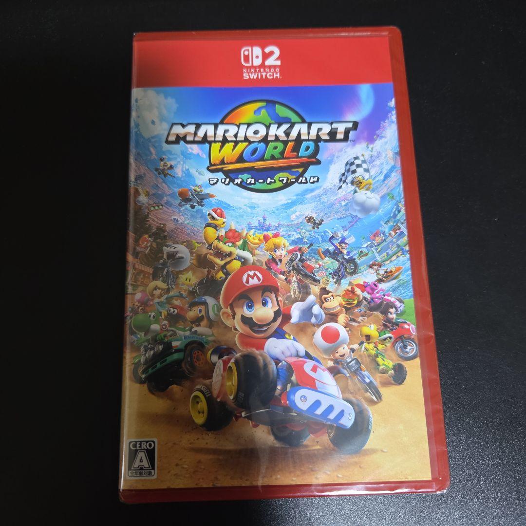 マリオカートワールド Nintendo Switch新品未開封シュリンクつき
