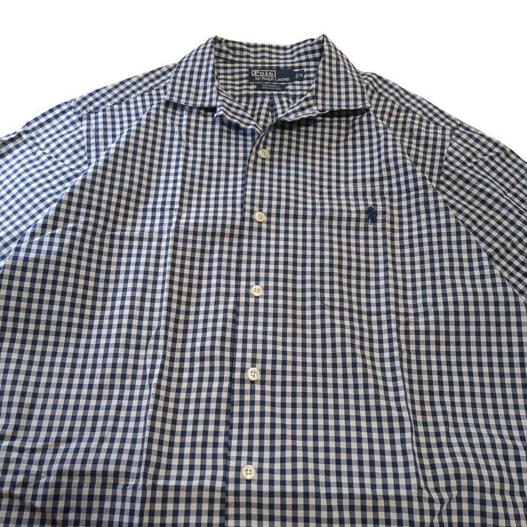 90s Ralph Lauren caldwell ギンガムチェック シャツ M