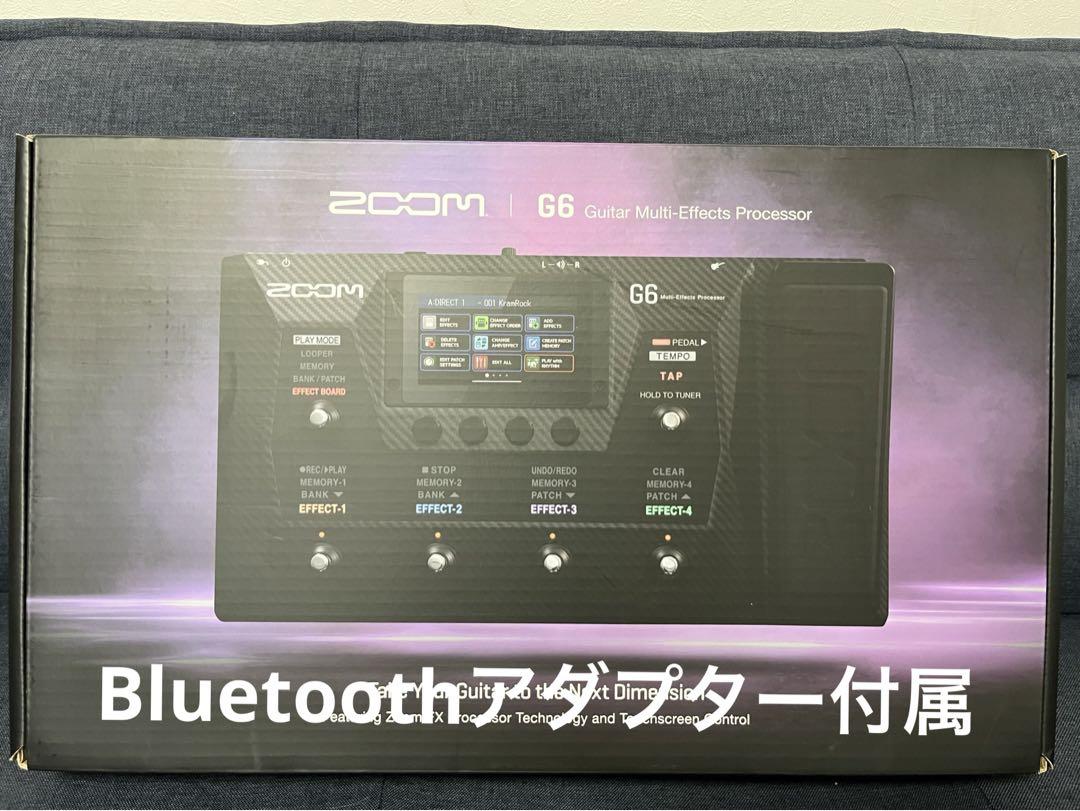 zoom G6 BTA-1付き　超美品　付属品有